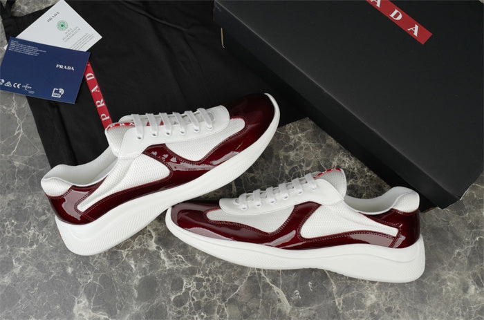 PRADA AMERICAS CUP BURGUNDY WHITE