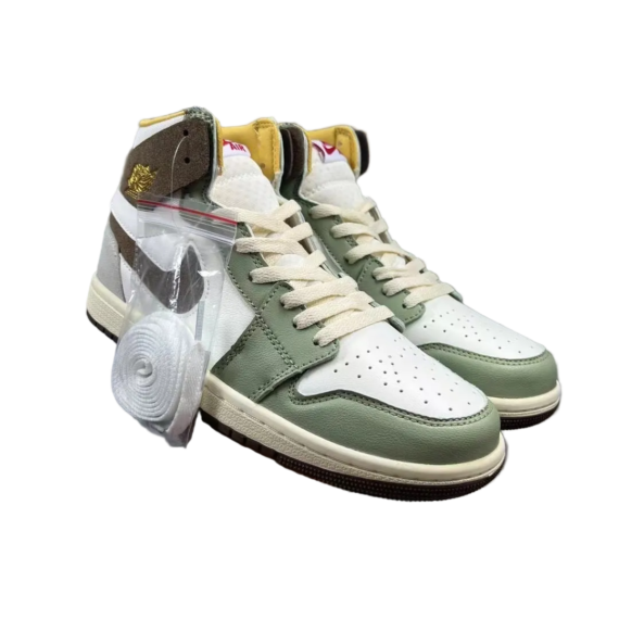 Air Jordan 1 Mid Light Blue/White