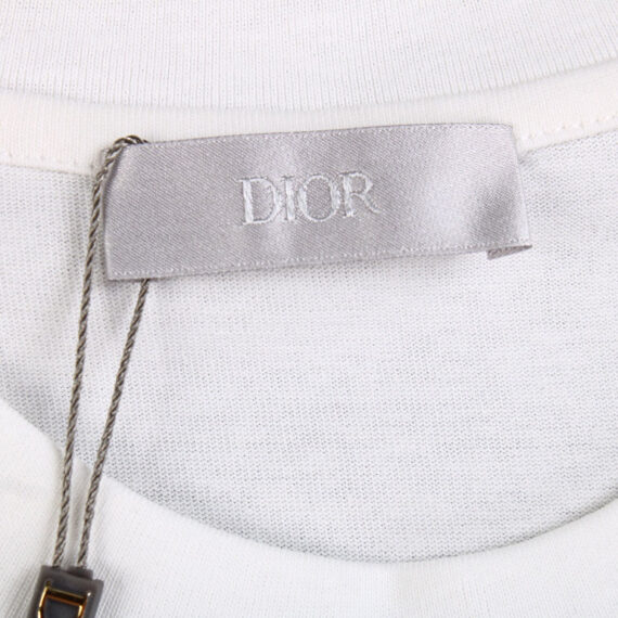 Dior Double D Logo T-Shirt (White)