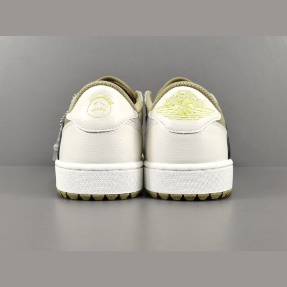 JORDAN 1 LOW GOLF x TRAVIS SCOTT NEUTRAL OLIVE