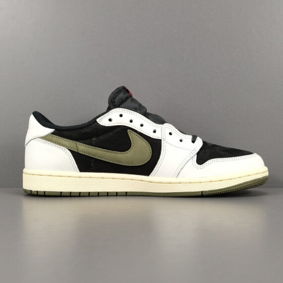 JORDAN 1 LOW x TRAVIS SCOTT OLIVE
