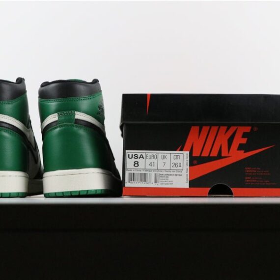 JORDAN 1 RETRO HIGH x PINE GREEN