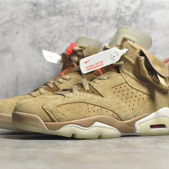 JORDAN 6 x TRAVIS SCOTT BRITISH KHAKI