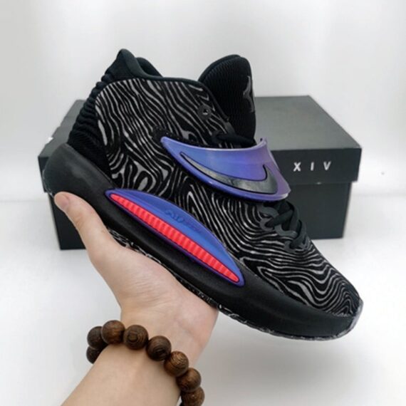 NIKE KD 14 x SEASONAL BLACK LASER CRIMSON