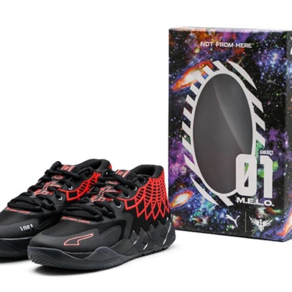 PUMA LAMELO BALL MB.01 x BLACK RED BLAST